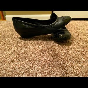 Cole Haan Ballet wedge in black